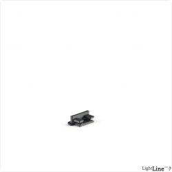 Light Line Endkappe Mini LL 2006, geschlossen, schwarz, 1 Stk.